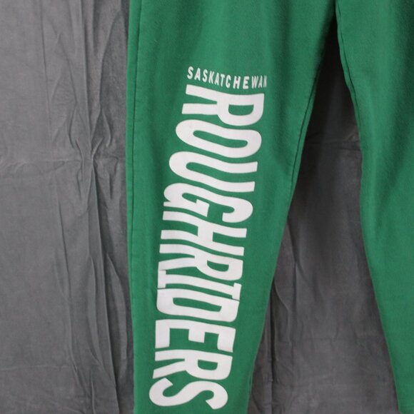 Sakatchwan Roughriders Sweatpants (VTG) - Leg Script Graphic - Men's Medium - Picture 2 of 6
